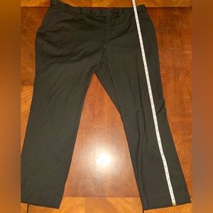 Mens’ Black Michael Kors Big & Tall Dress Pants (Size: 42x30)